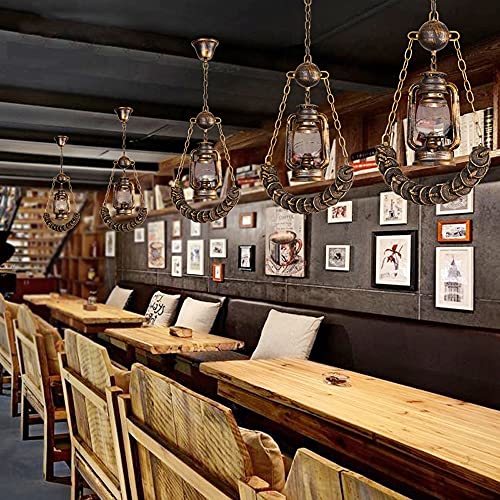 Chandelier restaurant Asie du Sud-Est rétro pour décoration plafond
