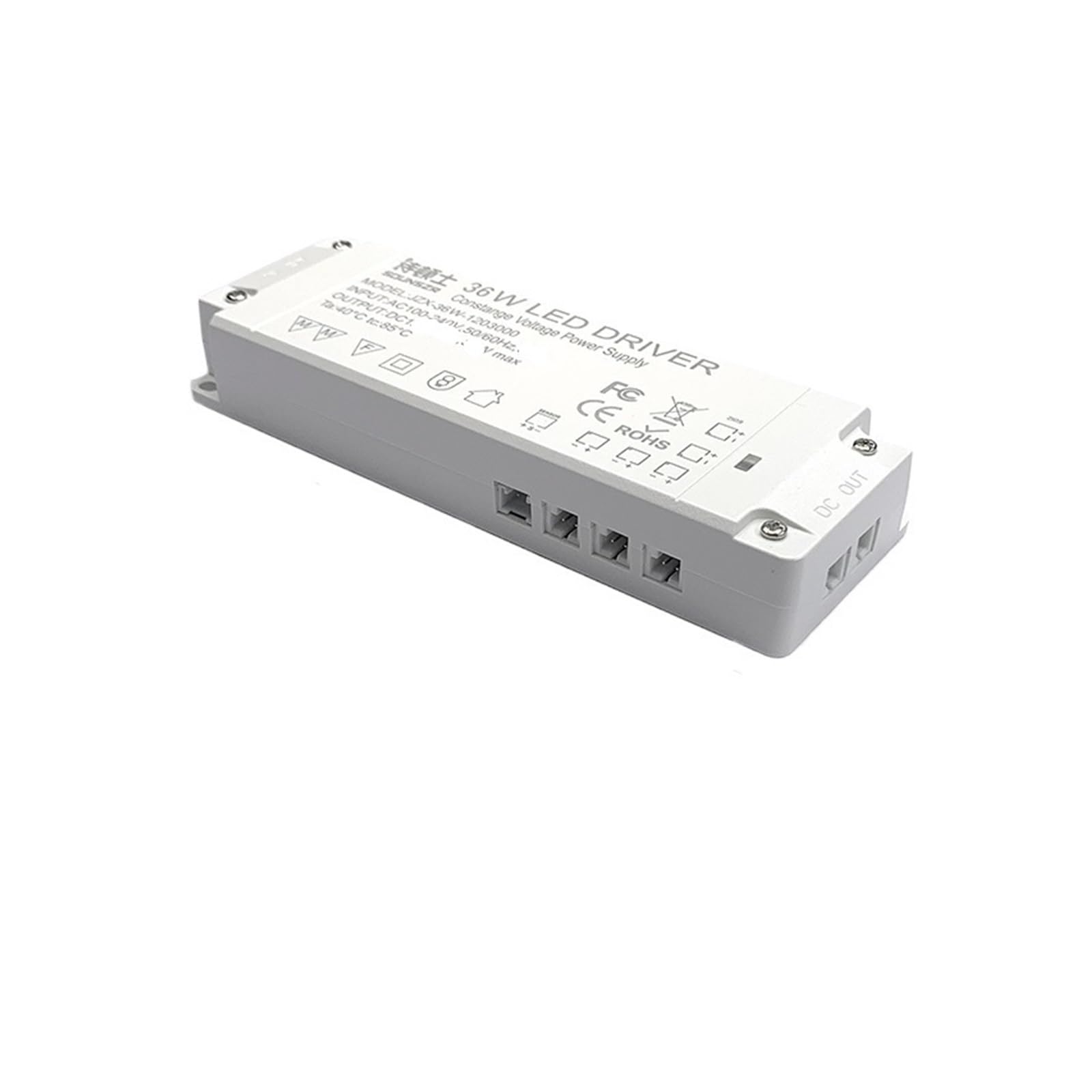 PWANUIGTE Cabinet Light Dedicated Power Supply 220 to 12V24V Interface Switch with Transformer(36W-24V)