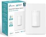 Kasa Smart Motion-Activated WiFi Interrupteur de variateur par TP-Link (KS220M) - Smart Détection des mouvements, WiFi Light Switch fonctionne avec Alexa et Google Assistant, Pas de Hub requis, Blanc