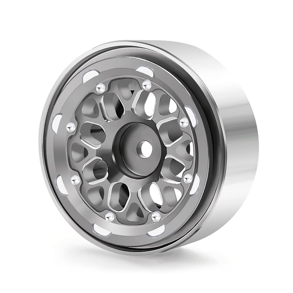 Jantes GRC 1.9 Metal Beadlock noir pour TRX4 Defender - GRC/GAX0138RB Jantes GRC 1.9 Metal Beadlock noir pour TRX4 Defender - GRC/GAX0138RB