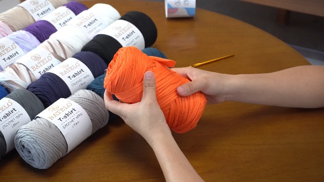 Amazon.com: BATELO 2 Pack T-Shirt Yarn Crochet Yarn for Beginner