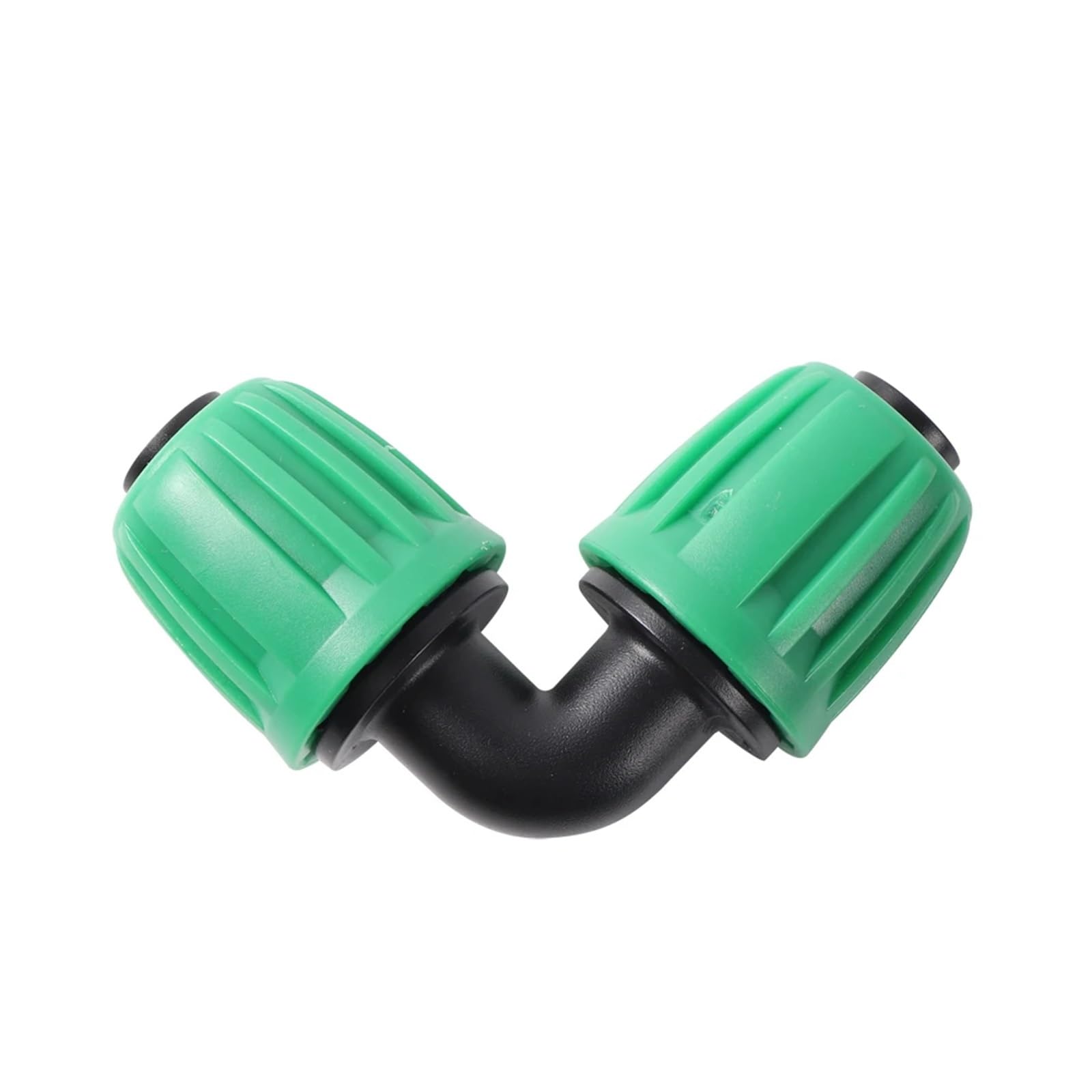 16mm Rohr Gerades Winkelstück T Verriegeltes Verbindungsventil Garten Landwirtschaft Automatische Bewässerungsrohre Wasserverteilerverbindung 10St(DN16 Locked Elbow)