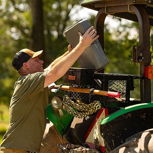 MAXXTUFF Heavy-Duty ROPSRIDER XHD Tractor Basket, Fits Most Tractor and Zero Turn Mower ROPS Bars, Model MTF100 by MAXXTUFF - Image 6