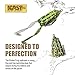 LUNKERHUNT Frog Lure for Bass Fishing | Pocket Frog Lure 1.75 Inch | Topwater Fishing Lures with Weedless Hooks for Trout, Pike in Saltwater and Fresh Water