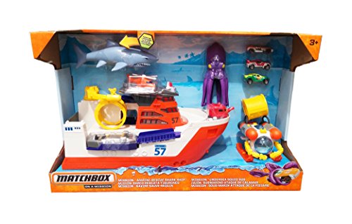 matchbox marine rescue shark ship