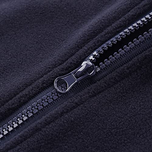Spring&Gege Boys Full Zip Polar Fleece Vest Sleeveless Outwear Warm Jacket with Pockets (3-12 Years)4