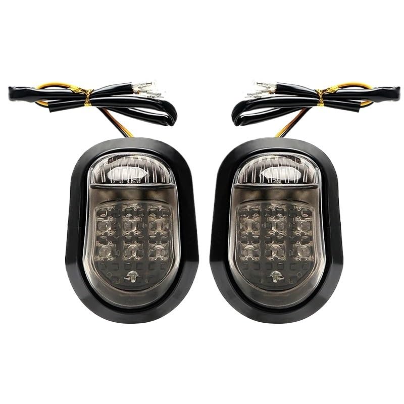 Clignotant de moto 12V 9 LED indicateurs de moto pour virées nocturnes