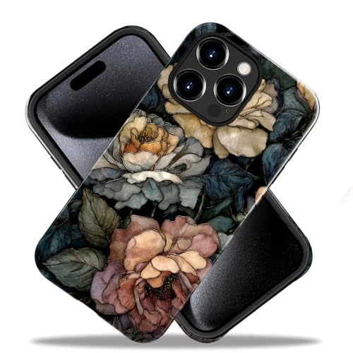 Coque iPhone 16 Pro Max antichoc anti-rayures protection complète fleurie - 2