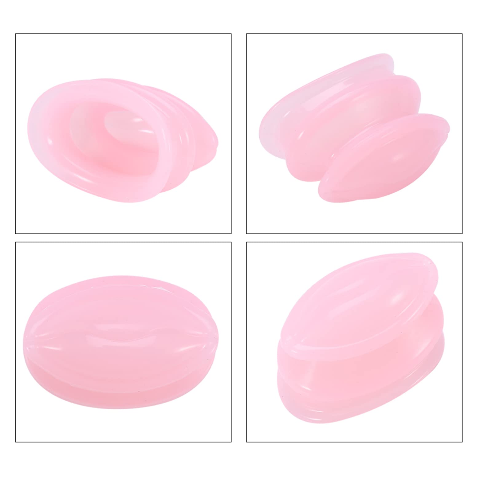 Lip Plumper Portátil Reutilizable Pink Maquillaje para Viajes y Hogar