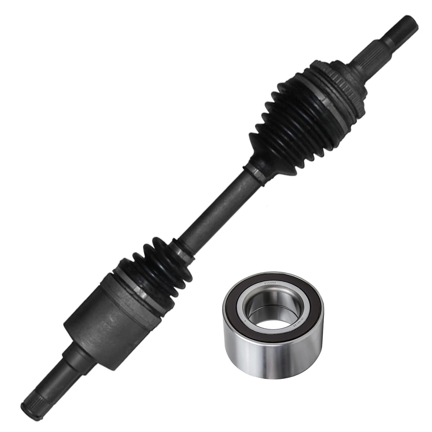 Detroit Axle - Front Left CV Axle Wheel Bearing for Saturn LS LS1 LS2 LW1