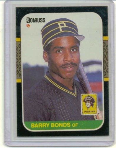 その他 Barry Bonds Rookie Card (1987 Donruss) Barry Bonds 1987 Donruss Opening Day Rookie Card #163 scan