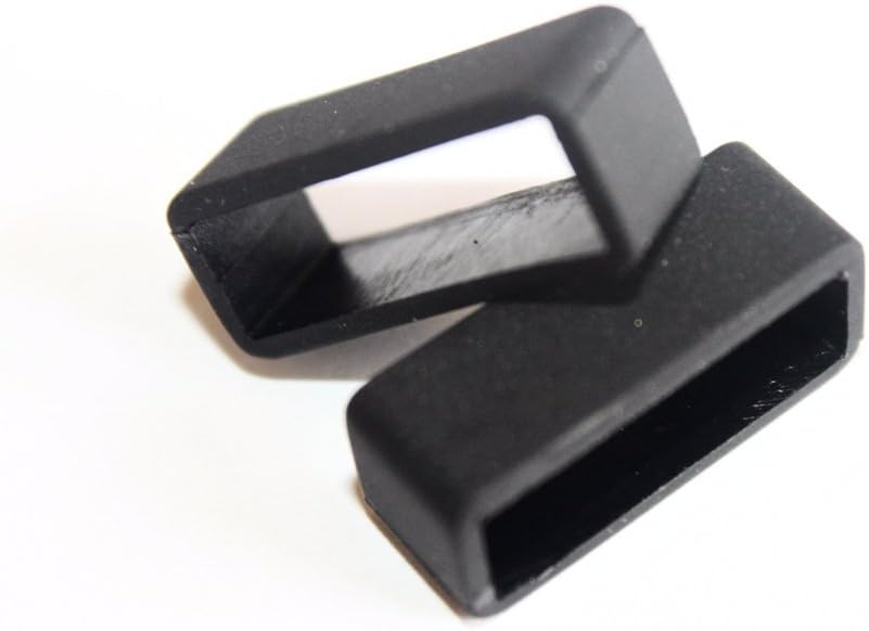 23mm Direct Rubber Replacement Keepers/ Loops For Luminox NAVY SEAL EVO Colormark 3050 3950 8800