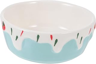 Ipetboom 3 Peças Tigela De Comida De Cerâmica Para Hamster Tigela De Água De Cobaia De Cerâmica Tigela De Comida De Animal Pequeno Cerâmica Prato Para Animais De Estimação Tigela De Água