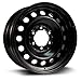 RTX, Steel Rim, New Aftermarket Wheel, 16X7, 6X139.7, 106, 30, black finish X45483