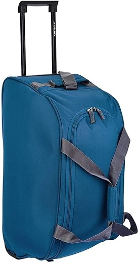 Aristocrat Polyester 52 (E) Teal Blue Travel Duffle