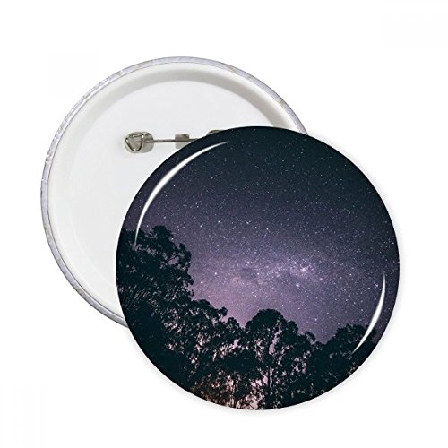 Badge Bouton Ciel Étoilé pour Personnaliser vos Sacs et Vestes au Style Astro Unique