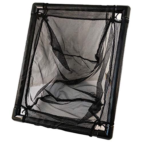 Floating Koi Fish Net Basket 16'' x 12'' x 10'' for Water Garden Koi Pond Fish, Breeding, Fry Viewing, Quarantine, Floatable Soft Mesh Netting