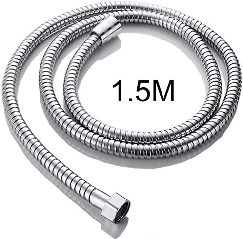 Dmqpp Shower Head,High Pressure Hand Shower Hose Pipes Holder Adjustable 3 Mode Water Saving Showerhead Set showerheadbase (Color : 1.5mhose)