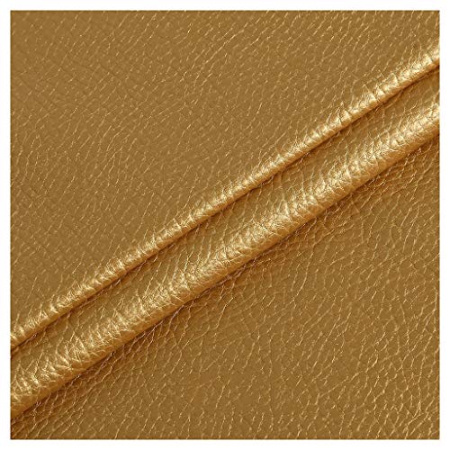 Faux Cuir Simili Au Mètre Gold pour Rénover les Sièges du Salon et Auto