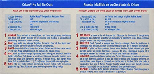 Crisco All-Vegetable Shortening, 454g/1lb, 2-Pack {Imported from Canada} - Thumbnail 4