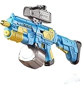 Amazon | 電動水鉄砲 水鉄砲 電動ウォーターガン 音と光のおもちゃ10