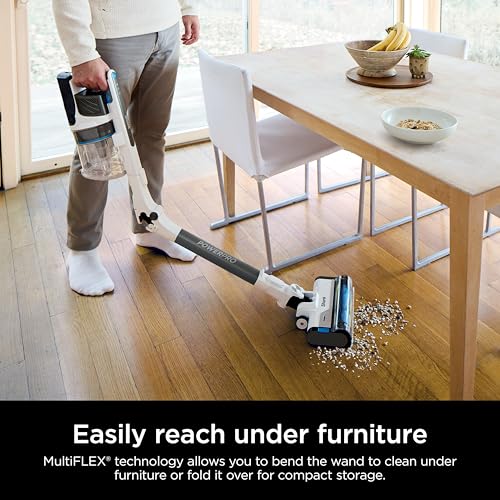 Image of Shark PowerPro Flex Reveal Plus Cordless Vacuum, Java, IZ382H | FloorDetect & Dirt-Reveal Technology, HEPA Filter, for Carpets & Hard Floors, up to 50-Min Runtime, Powerful Pet Hair Pickup