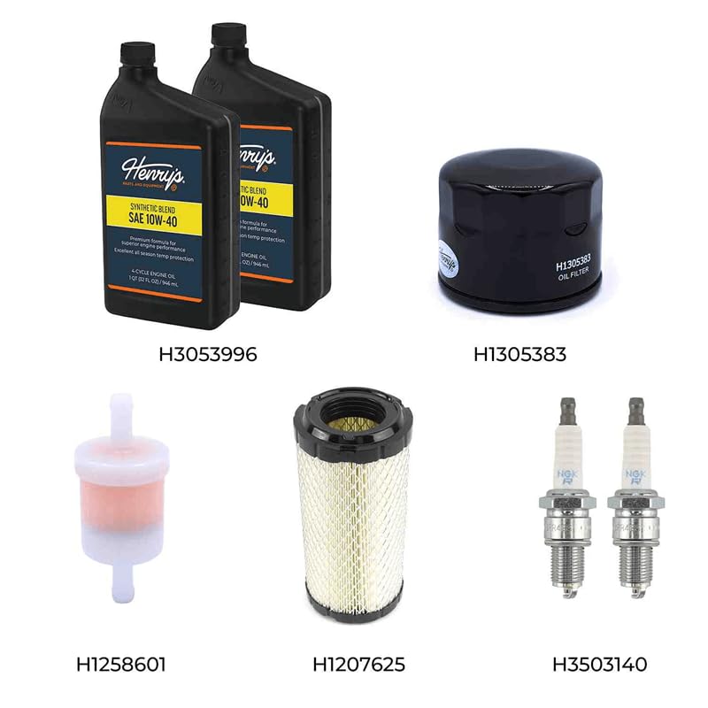 Kit de mantenimiento 10W-40 para Kawasaki FX 600V miniatura 3