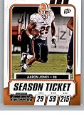 2021 Panini Contenders Draft Season Ticket #53 Aaron Jones UTEP Miners Football Trading Card