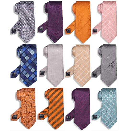 Image of WeiShang Neckties for Men, Classic Formal Tie