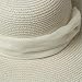 Sombrero de Sol de Gran tamaño Blanco de 25 cm para Mujer,...