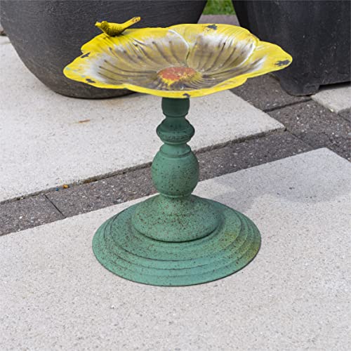 Ornamental Pedestal Bird Bath - enhance the beauty of your garden and attract a large variety of wild birds