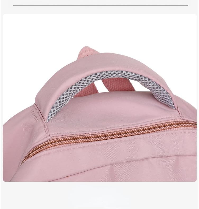 Fashion Backpack for Women Men, Trendy Hiking Travel Backpack Daypack Bookbag Shoulder Bag Large Capacity for Laptop (Pink)