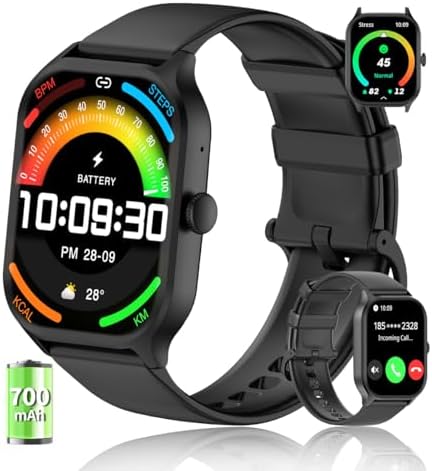 PEJE Smartwatch ZW16,Tela TFT HD de 2,01",Relogio smartwatch com ...