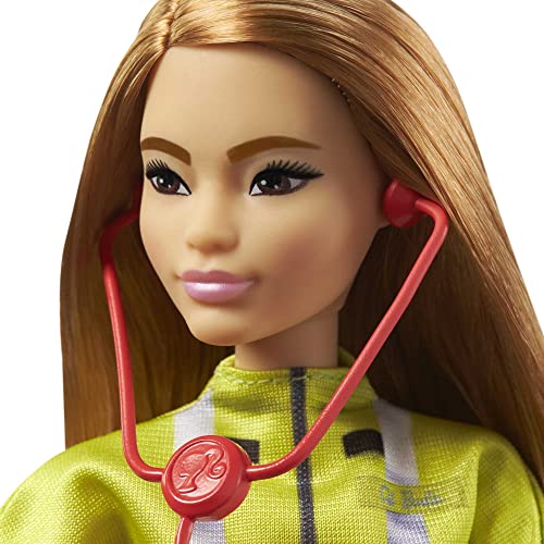 Boneca Barbie Profissões Paramédica Mattel - GYT28
