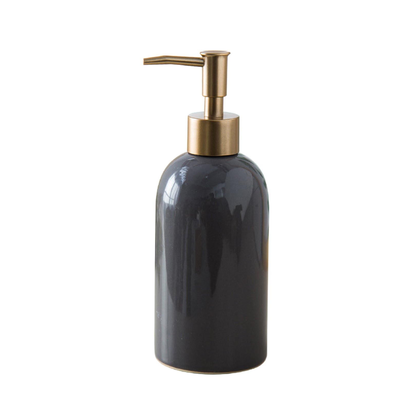 Buxuaaaa Ceramic Soap Dispenser Bathroom Hand Sanitizers Container Shampoo Shower Gel Press Bottle Liquid Soap Dispenser