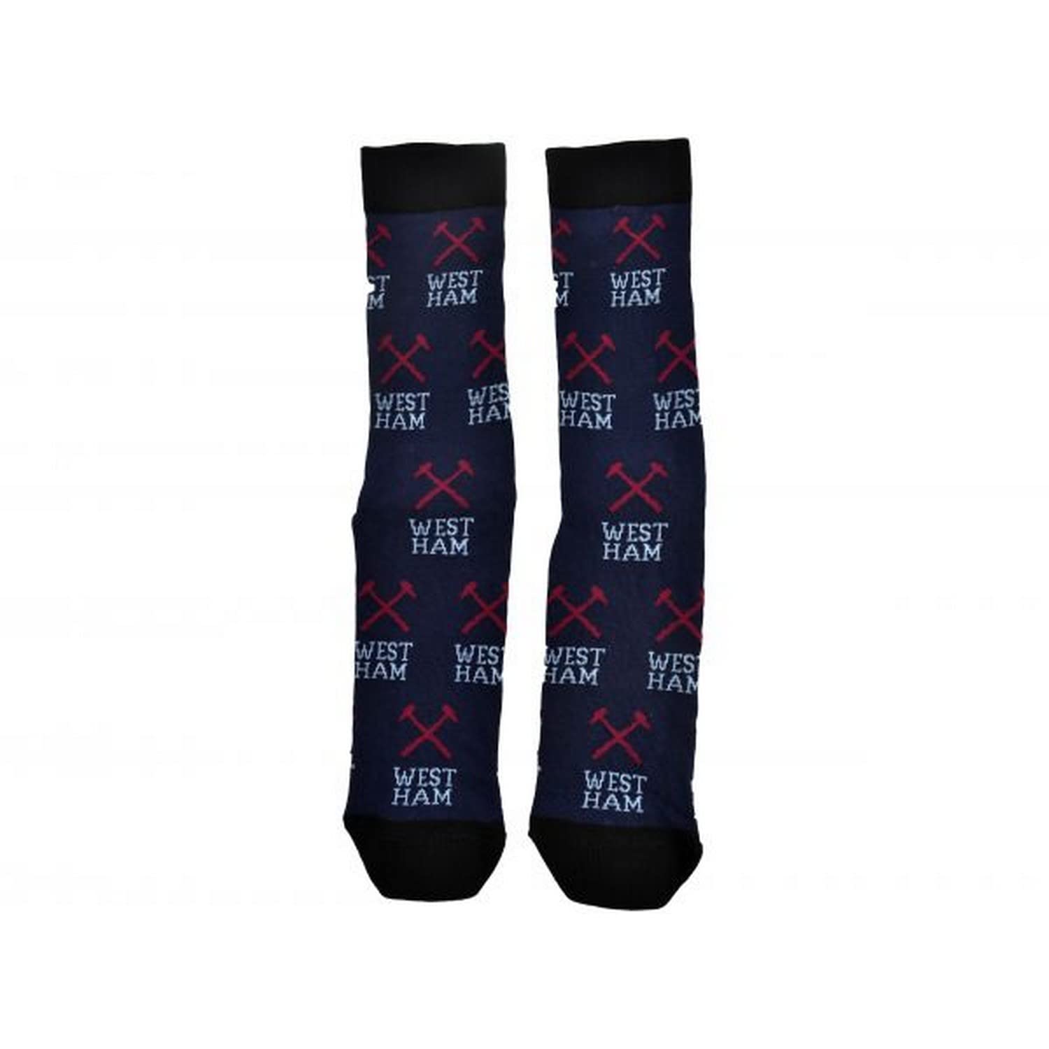 West Ham United FC Print Design Socks - Size 8-11, Socks, Sports, Gift