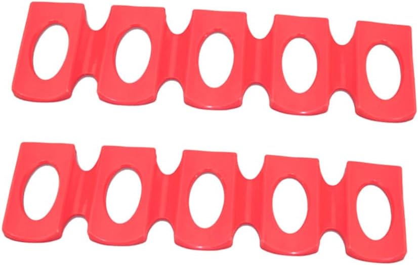2Pcs Silicone Refrigerator Beverage Storage Rack for Tin Cans