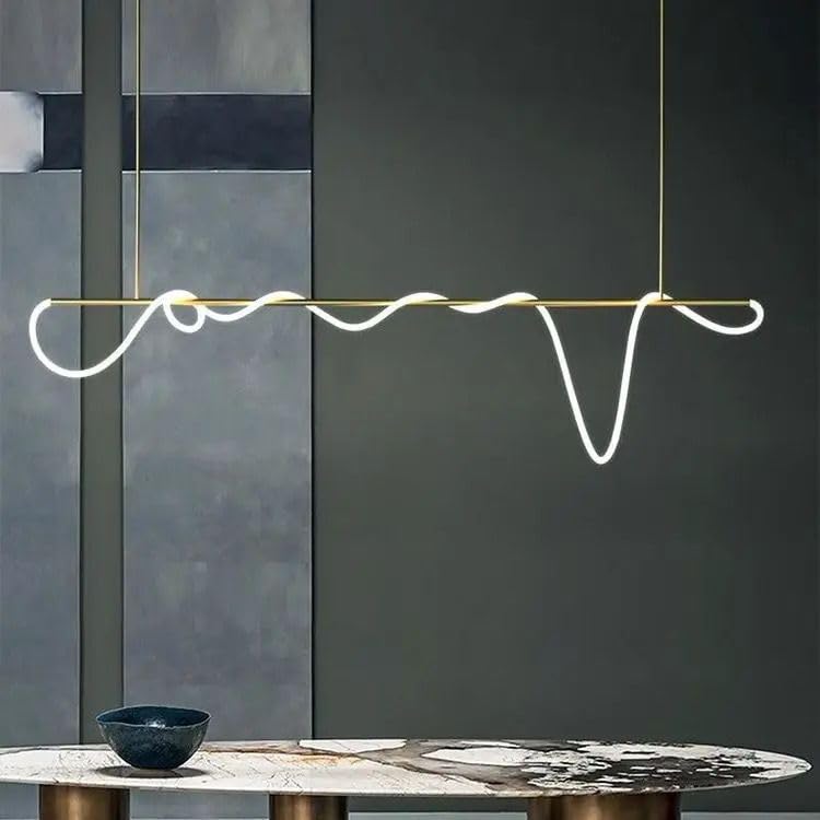 Image of blissbells Smart Voice Assist Chandelier (Gold Metallic LED Chandelier)
