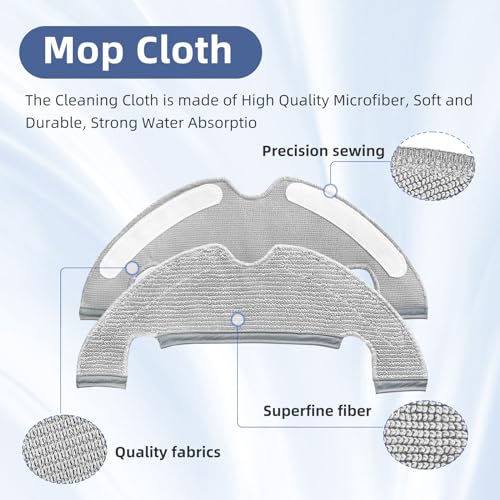 Acessórios compatíveis com peças sobressalentes Dreame D10 Plus RLS3D, 1 escova principal, 4 escovas