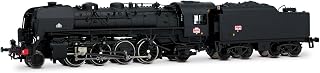 Arnold HN2544S SNCF, 141R 463, Coal Tender with Spoke Wheels and Rivets, Black, ep.III, DCC Sound Decoder Steam Locomotive