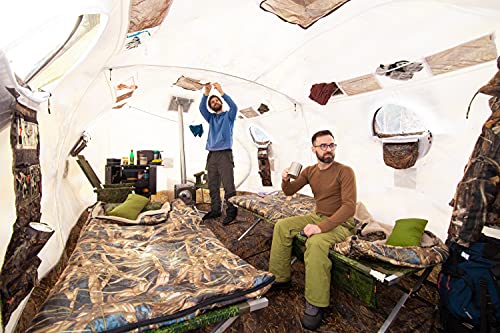 Russian-Bear Hot Tent with Stove Jack - Camping Hunting Ice Fishing...