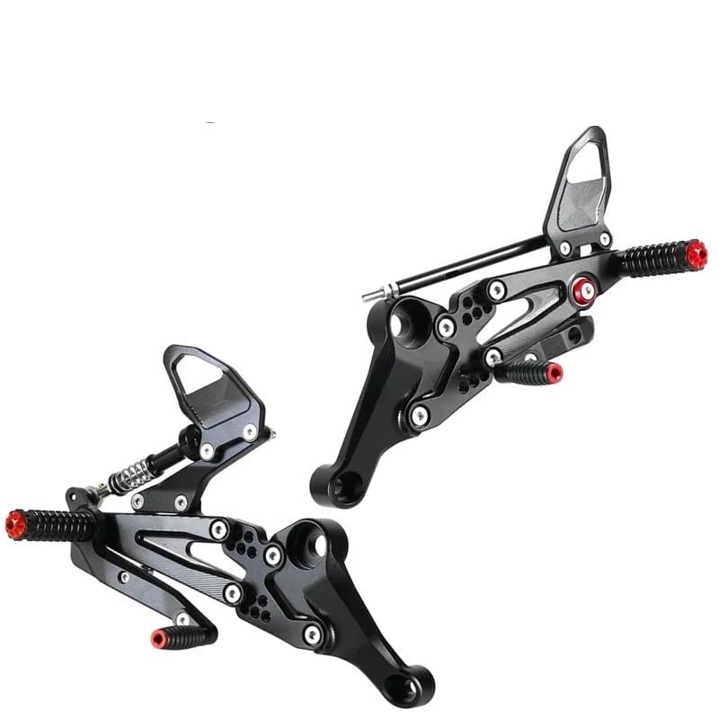 Commandes reculées RS660 repose-pieds pilote en aluminium usiné CNC