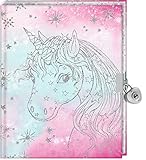 Bezauberndes Tagebuch mit Einhorn-Motiv für die großen und kleinen Geheimnisse!
