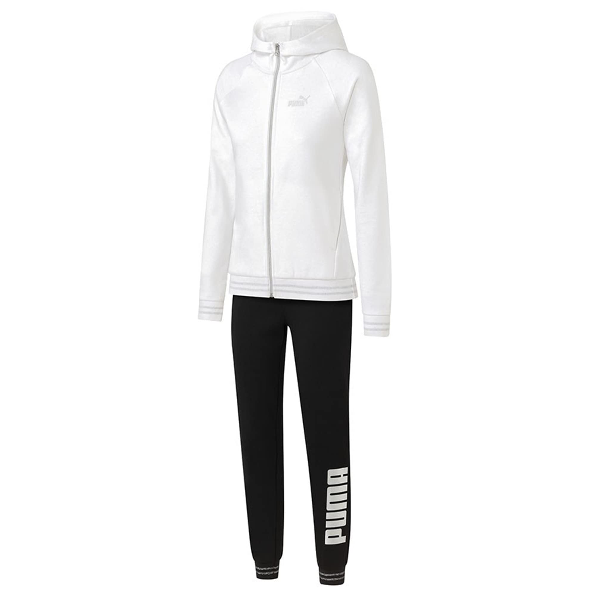 PUMA Tuta Silver Metallic Donna Tute Bianco S : Amazon.it: Moda