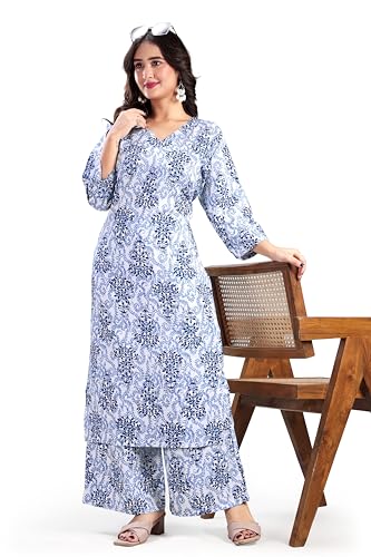 Image of Kurti with Plazo Set for Women