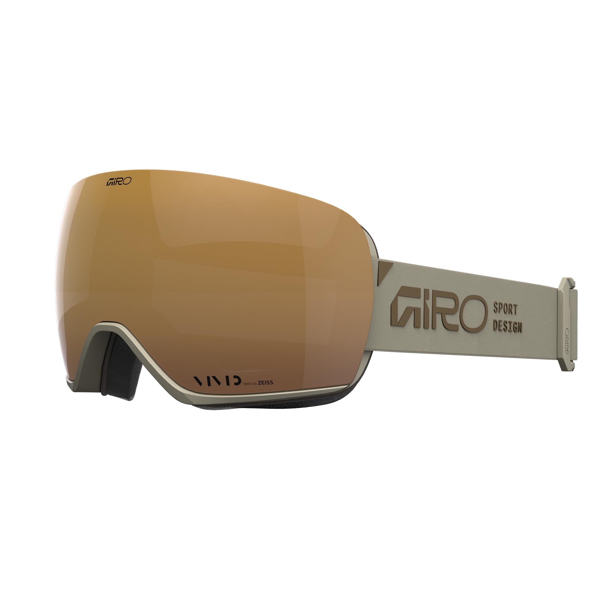Giro Article II Asian Fit Snow Ski Goggles - Nuovo sistema di lenti a cambio rapido con 2 lenti VIVID - Tecnologia anti-appannamento - OTG