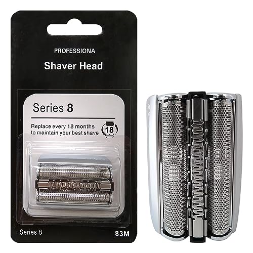 Series 8 83M Electric Foil Blade for Men, Waterproof Foil Shaver for B-raun Series8 83M 8320S 8325S 8330S 8340 S 8350S 8345s, 8350s, 8360cc, 8365cc, 8370cc Shavers