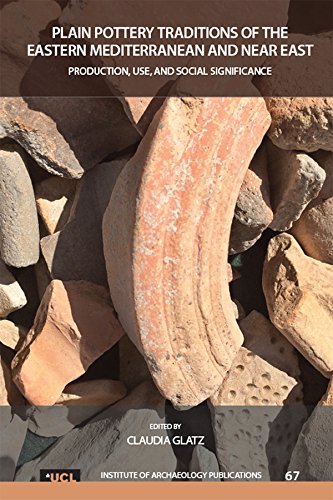 Plain Pottery Traditions Eastern Mediterranean livre universitaire