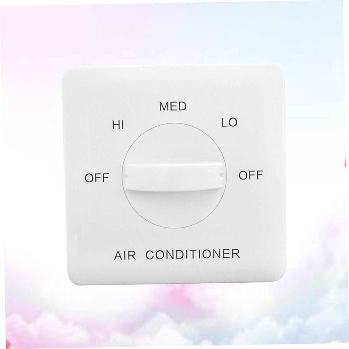 Interruttore Controllo Per Ventilatori Per Fan Coil Regolatore Temperatura Per Resistente e Antincendio Adatto Per Sistemi Climatizzazione Centralizzati