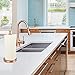 Akicon Paper Towel Holder Stand for Kitchen Countertop & Dining Room Table (Copper, Morden)
